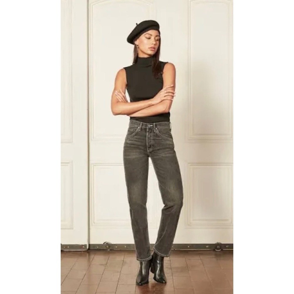 Boyish The Baily Carpenter Jeans Midnight Cowboy Black Women 27 $188